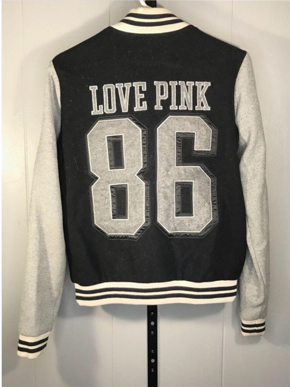 Victoria Secret PINK Love Pink Limited Edition Varsity Jacket